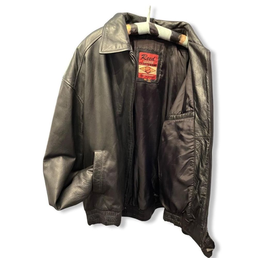 rare reeds vintage leather bomber